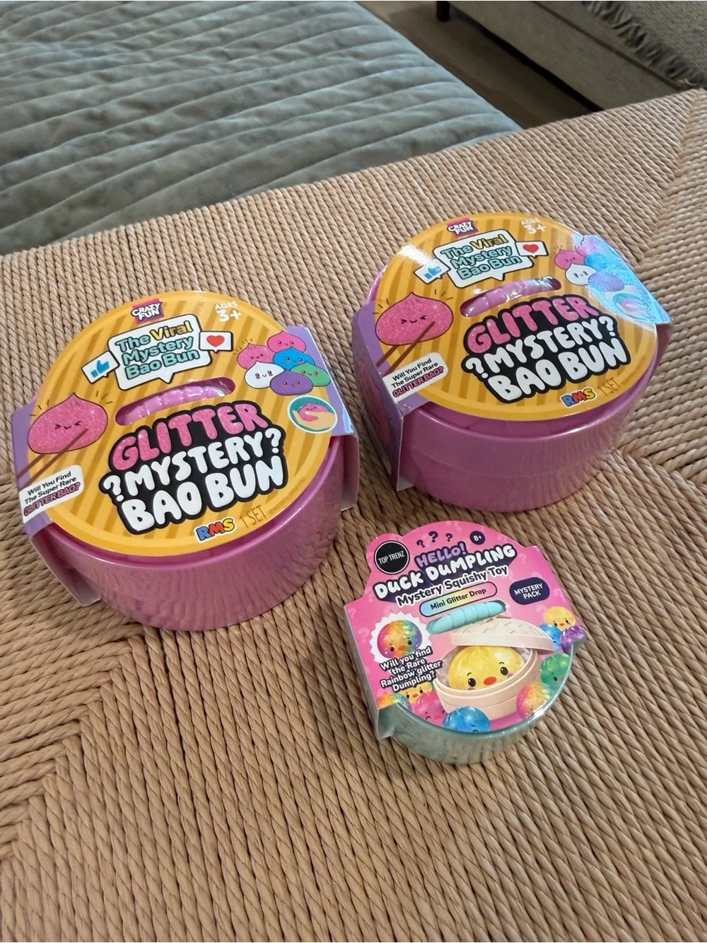 RMS & Top Trenz Dumpling Mystery Squishy Toy bundle of 5